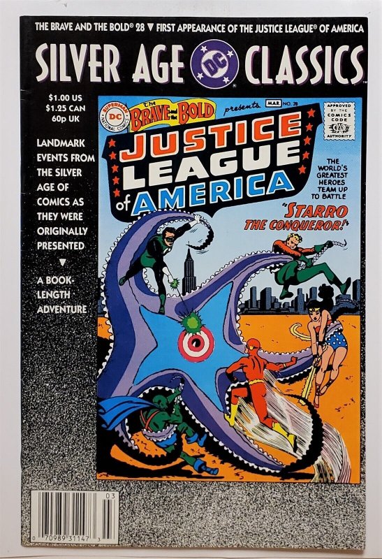 DC Silver Age Classics The Brave and the Bold #28 (1992, DC) VF
