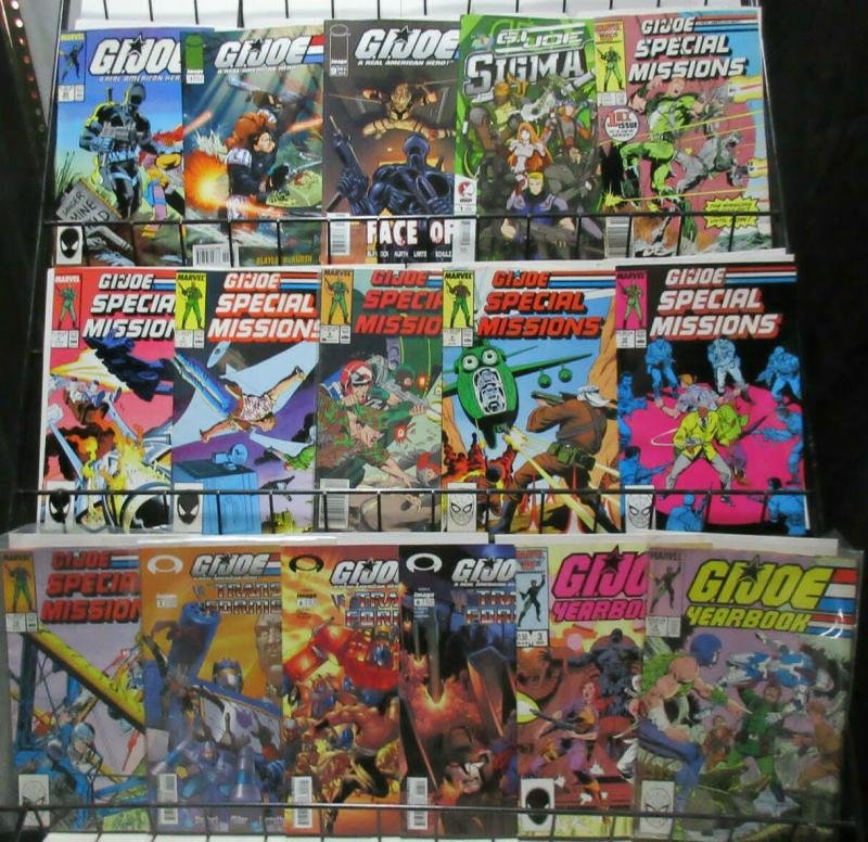 GI Joe Mini-Library Lot of 16Diff from Marvel + Image Special Missions!