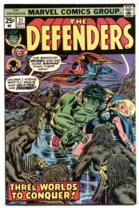Defenders #27  1975 - Marvel  -VF- - Comic Book