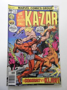 Ka-Zar #16 (1976) FN/VF Condition! MVS intact!
