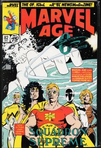 Marvel Age #82 (1989) Squadron Supreme