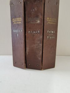 *Classics Illustrated Binders!  Lot of 3, super scarce!