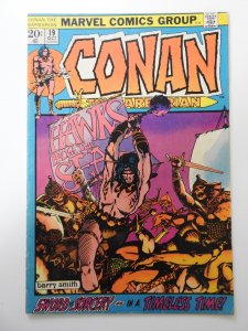 Conan the Barbarian #19 (1972) VG+ Condition!