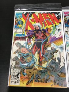 2PC X-MEN LOT (9.0) JIM LEE, #2-3!! 1991