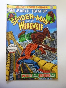 Marvel Team-Up #12 (1973) VG+ Condition moisture rings fc