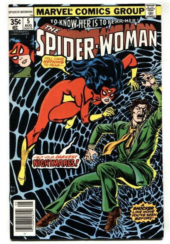 SPIDER-WOMAN #5-comic book 1st full appearance Morgan Le Fey 