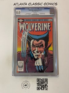 Wolverine # 1 CGC Graded 8.0 Marvel Comic Book 1st Solo Comic Yukio F Miller JH7