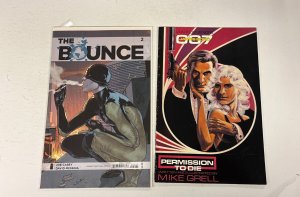 4 Comics Fire Tripper 1 Bounce 2 Fatale 7 James Bond Permission to Die 4 JW17
