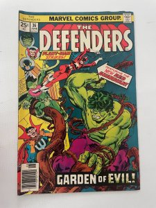 The Defenders # 36 VF/NM Marvel Comic Book Hulk Dr. Strange Silver Surfer 34 LI7