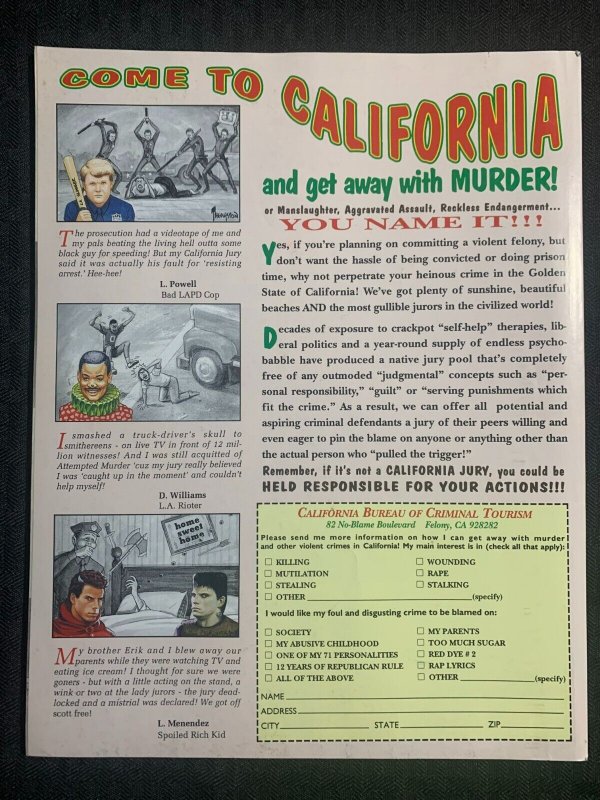 2000 July MAD XL Magazine #4 FN+ 6.5 Alfred E Neuman / Interview with a Vampire