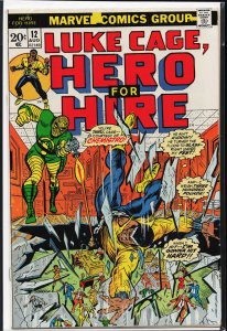 Hero for Hire #8 (1973) Luke Cage