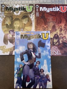 Mystik U Complete Mini-Series 1,2,3  VF  2018  Mike Norton Art!  Zatanna!