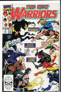 The New Warriors #4 (1990) New Warriors