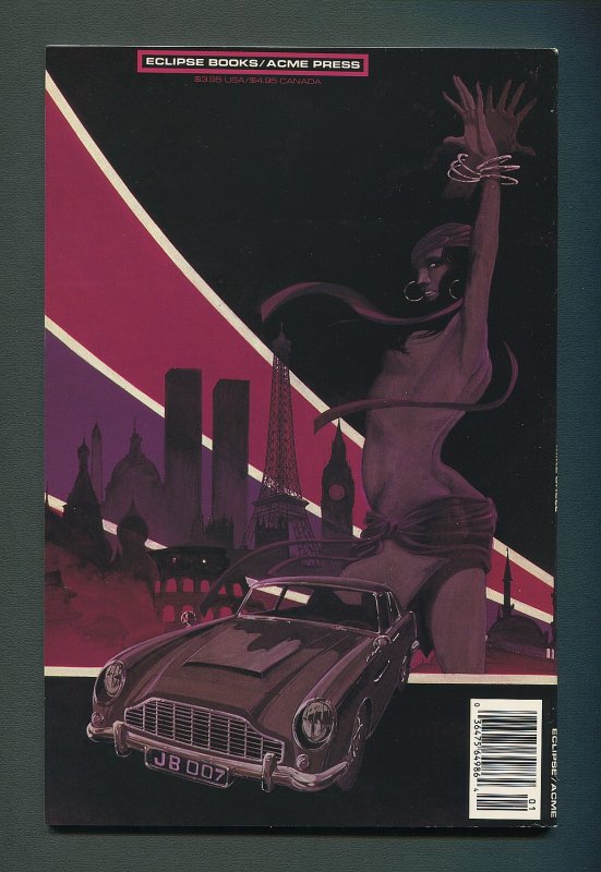 James Bond Permission to Die #1  /  8.0 VFN  /  July 1991