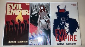 EVIL EMPIRE #1, 1B & 2 - BOOM! Studios 2014 - Robbi Rodriguez Virgin Variant NM