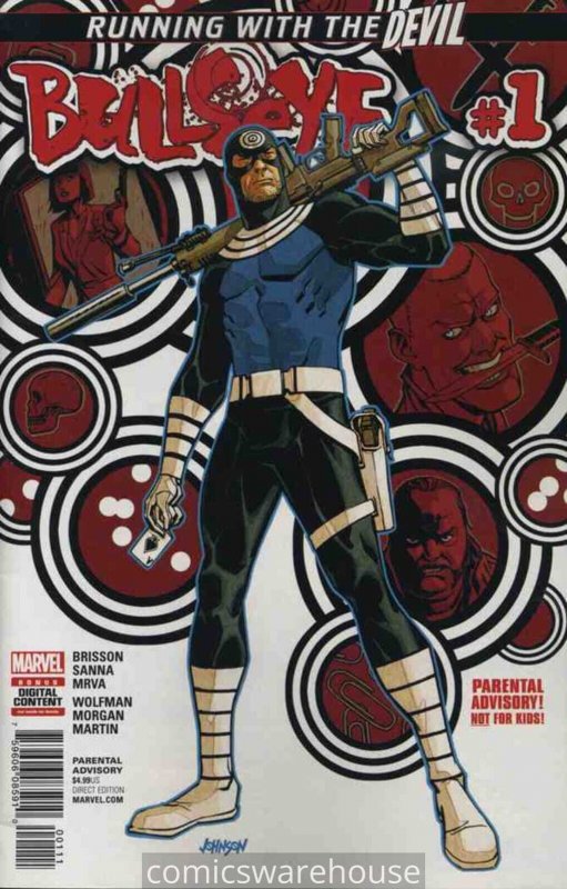 BULLSEYE (2016 MARVEL) #1 NM A44297