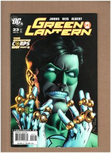 Green Lantern #23 DC Comics 2007 Sinestro Corps War pt.6 VF+ 8.5
