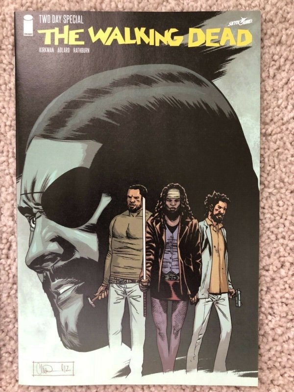 WALKING DEAD - Three (3) issue lot - #1 (retailer reprint), #163, TWD DAY SPECIA