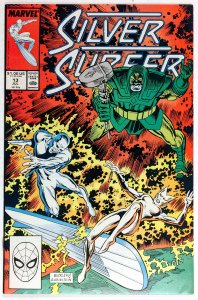 Silver Surfer #13 (1988) 1st app of S'ybll, a Skrull