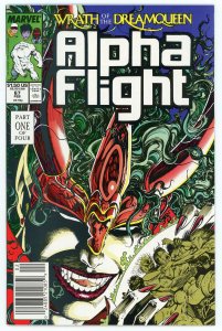 Alpha Flight #67 (1983 v1) Jim Lee Cover Newsstand NM