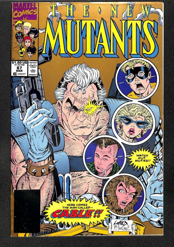 The New Mutants #87 (1990) 2nd print