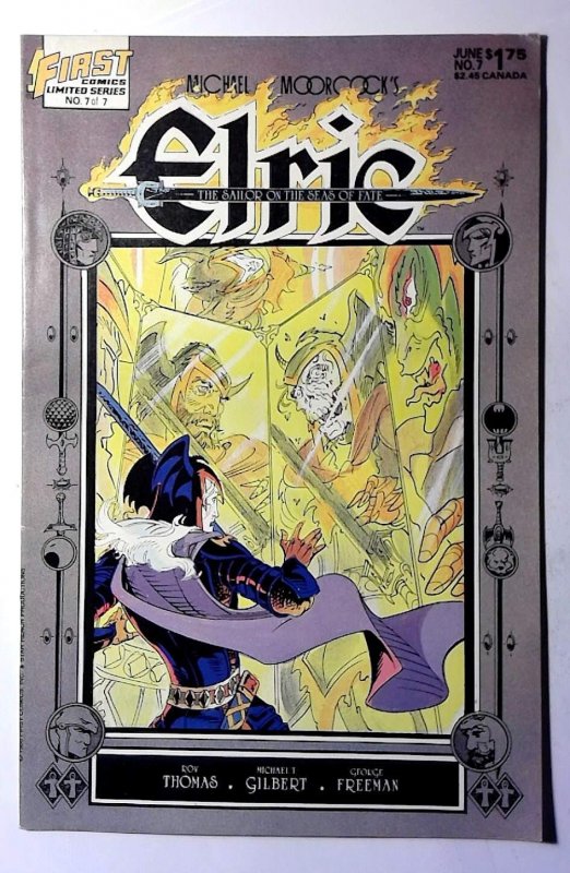 Elric: Sailor on the Seas of Fate #7 (1986) First Comics 1st Print Comic Book
