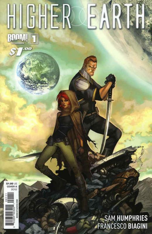 Higher Earth #1A VF; Boom! | save on shipping - details inside