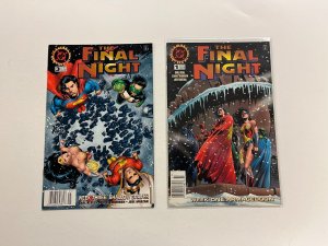 3 The Final Night DC Comics Books #1 3 4 Kesel 51 SM11