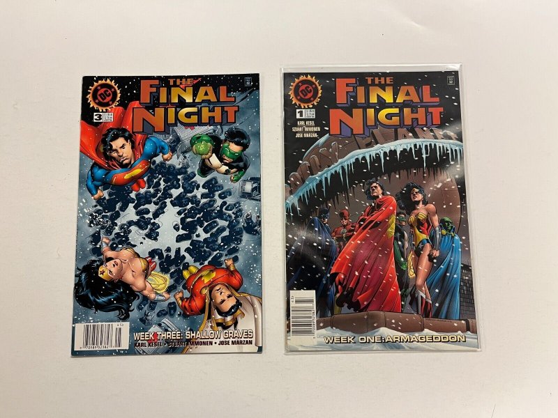 3 The Final Night DC Comics Books #1 3 4 Kesel 51 SM11