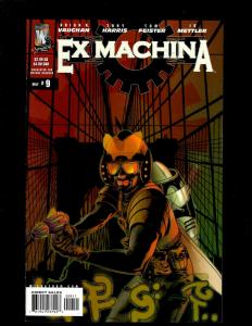 Lot of 12 Ex Machina Wildstorm Comic Books #1 2 3 4 5 6 7 8 9 10 11 12 CE3