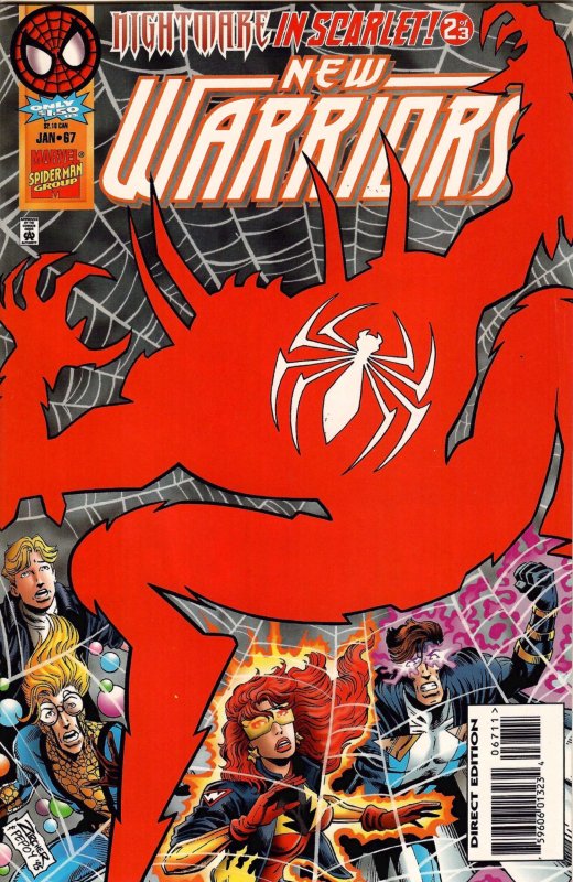 The New Warriors #66 and 67 (1995) New Condition