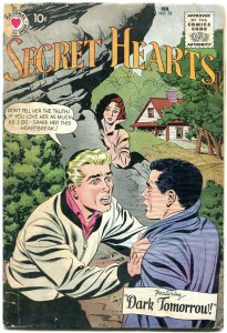 SECRET HEARTS #53 1959-DC ROMANCE G