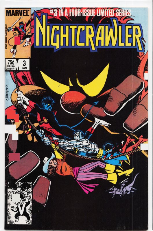 Nightcrawler #3 (1986) Nightcrawler