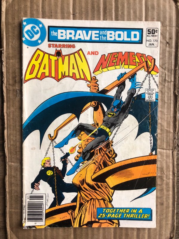 The Brave and the Bold #170 Newsstand Edition (1981)