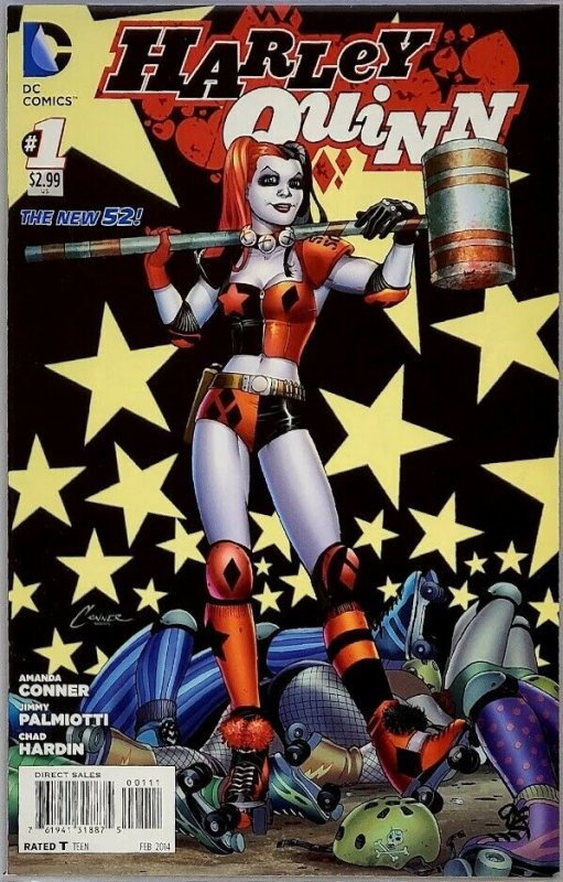 Harley Quinn #1 DC 2014 CGC 9.8 Amanda Conner Cover Art Top Census Grade