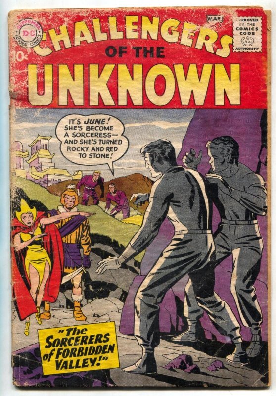 Challengers Of The Unknown #6 1959- Jack Kirby- Wally Wood FAIR