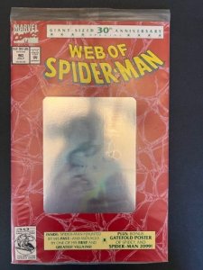 Web of Spider-Man #90 Second Print Cover (1992) - NM