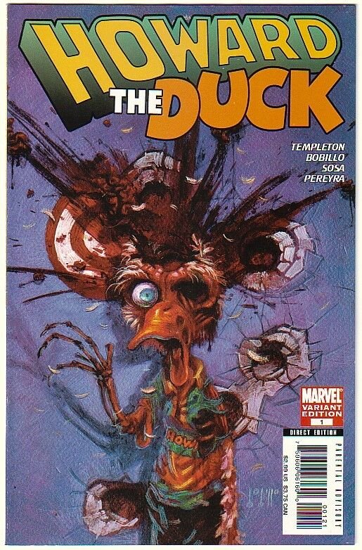 Howard The Duck #1 Zombie Variant Cover