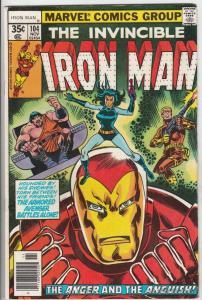 Iron Man #104 (Nov-77) VF High-Grade Iron Man