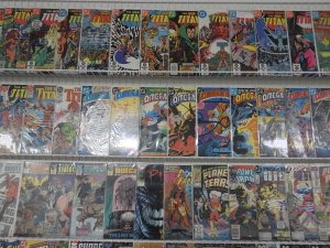 Huge Lot of 140+ Comics W/ New Teen Titans, Superman, Superboy Avg. VF- Cond.