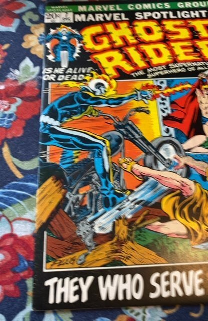 Marvel Spotlight #7 (1972)they who serve Satan