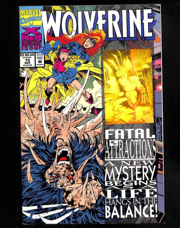 Wolverine (1988) #75 Hologram Cover!