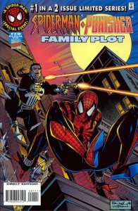 Spider-Man/Punisher: Family Plot & Spider-man: Media Blizzard Lot of 5 Books