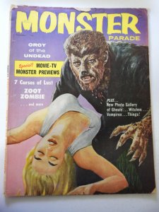 Monster Parade #2 (1958) GD/VG Condition moisture stains fc