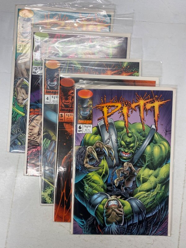 5 Pitt IMAGE comic books #2 3 4 5 6 4 KM40