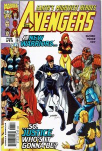 Avengers #13 (1998 v3) Kurt Busiek George Pérez New Warriors NM