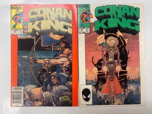 4 MARVEL comic books Conan King #26 27 28 Conan Barbarian #231 35 KM15