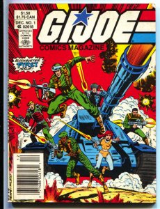 G.I. Joe Comics Magazine #1  1986 - Marvel  -VF - Comic Book