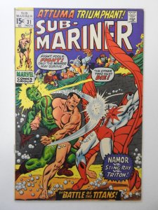 Sub-Mariner #31 (1970) FN Condition!