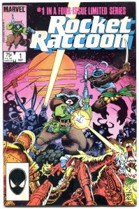 ROCKET RACCOON #1 comic book FIRST ISSUE MARVEL-KEY F/VF